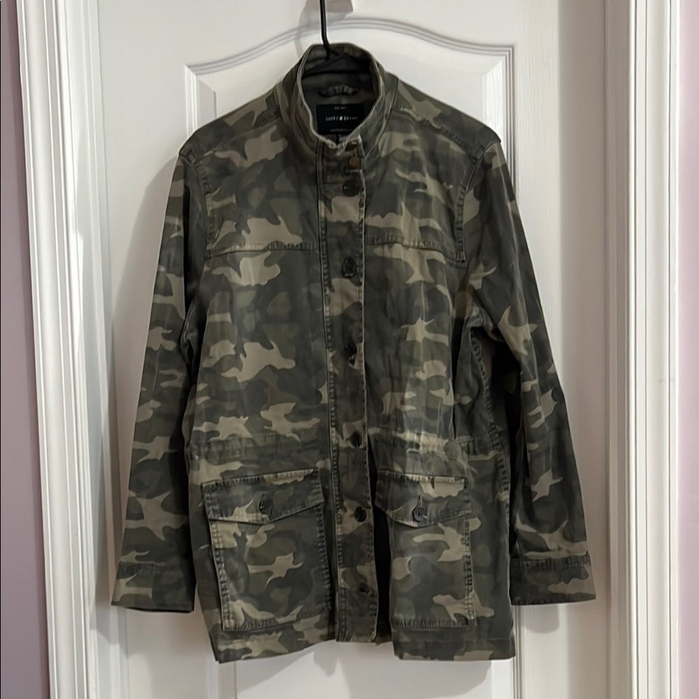 Lucky Brand Camouflage Utility Jacket